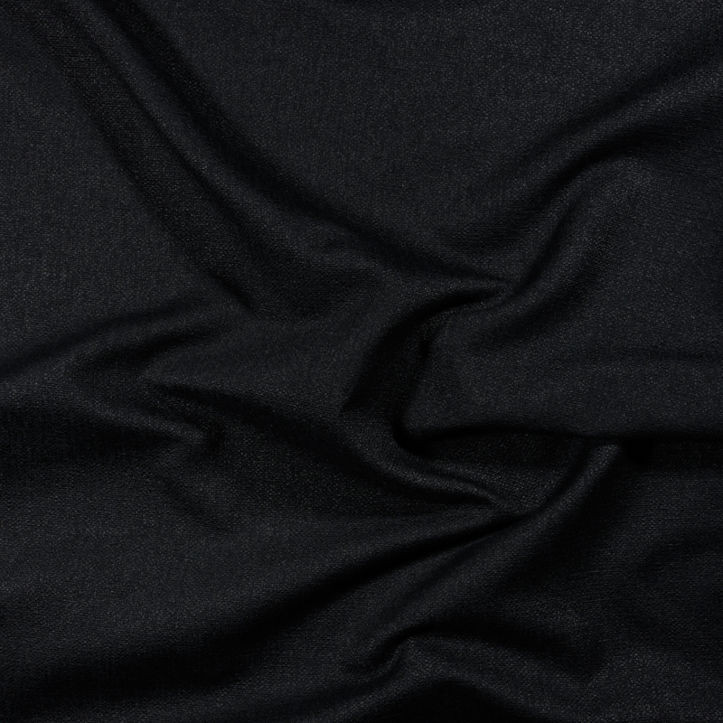 Tessuto jacquard per arredo color nero