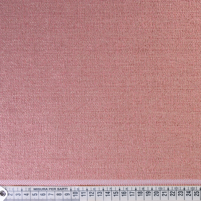 Tessuto jacquard per arredo color rosa pastello