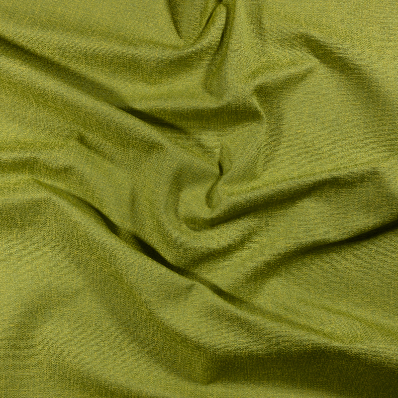 Tessuto jacquard per arredo color verde melange