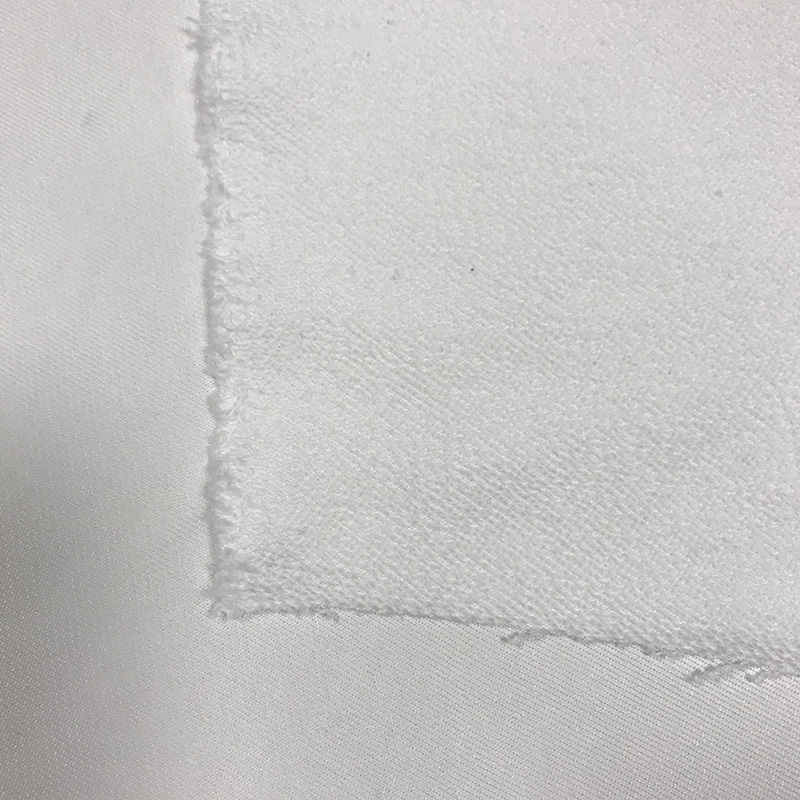 Tessuto felpa misto cotone senza stampa